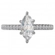 Diamond Semi-Mount Engagement Ring