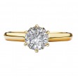 Semi-Mount Solitaire Diamond Engagement Ring