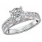 Classic Semi-Mount Diamond Ring
