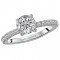 Lab Grown Diamond Classic Semi-Mount Diamond Ring