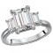 Lab Grown Diamond Custom Semi-Mount Diamond Ring