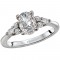 Diamond Semi-Mount Engagement Ring