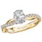 Semi-Mount Diamond Engagement Ring