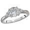 Diamond Semi-Mount Engagement Ring