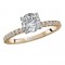 Semi-Mount Diamond Engagement Ring