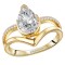 Split Shank Semi-Mount Diamond Engagement Ring