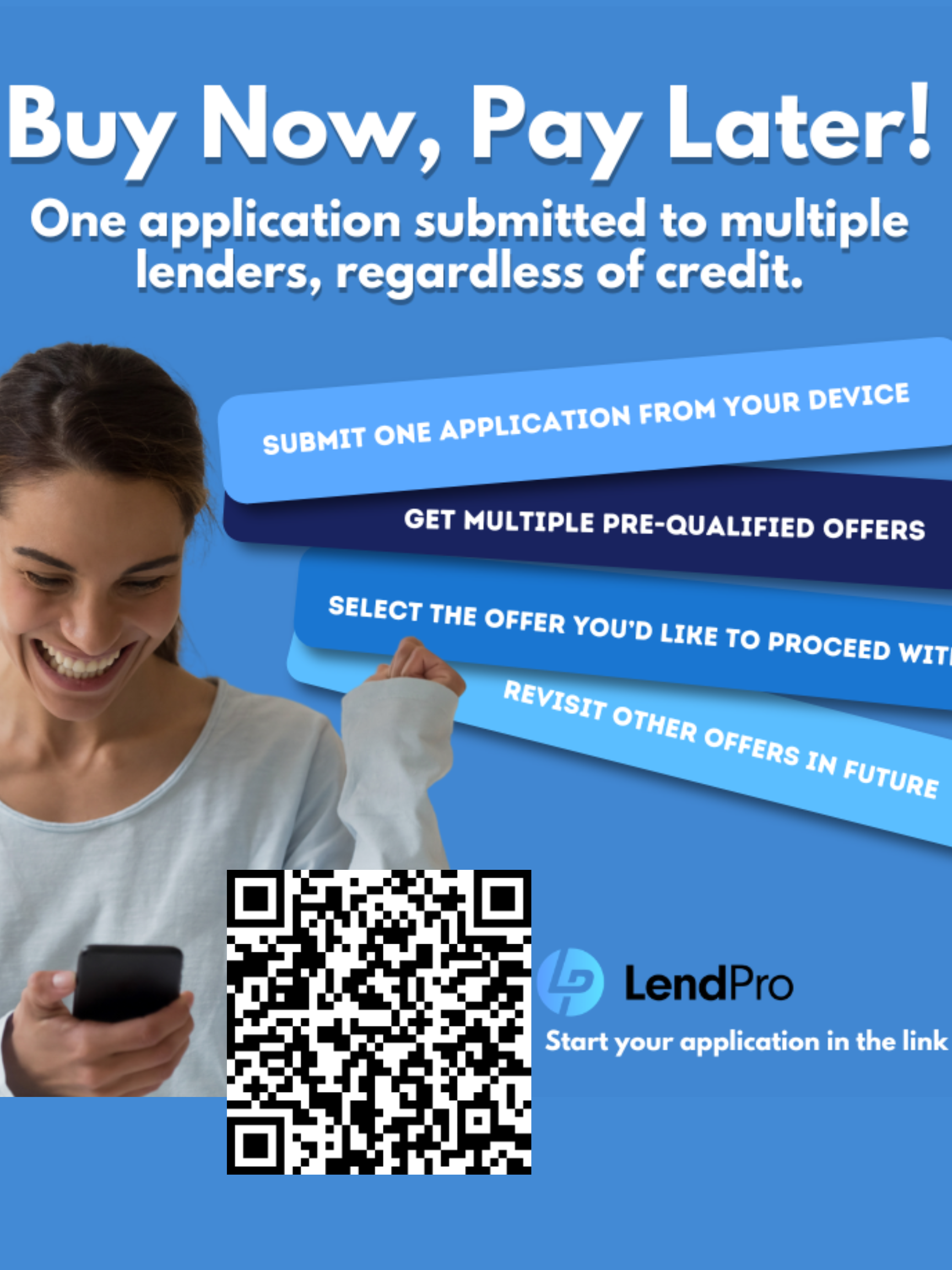 BUY NOW PAY LATER FINANCING