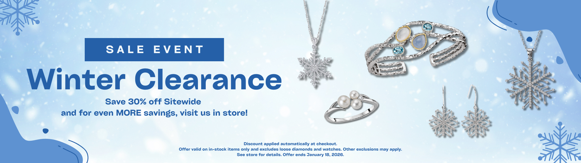 Winter Clearance Event
