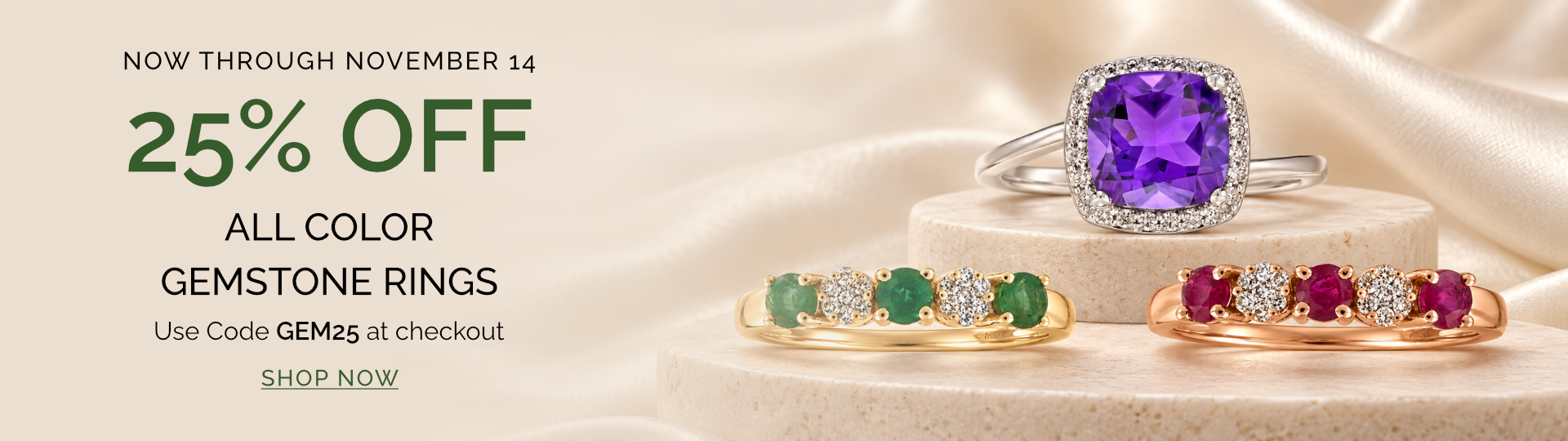 Gemstone Rings Sale