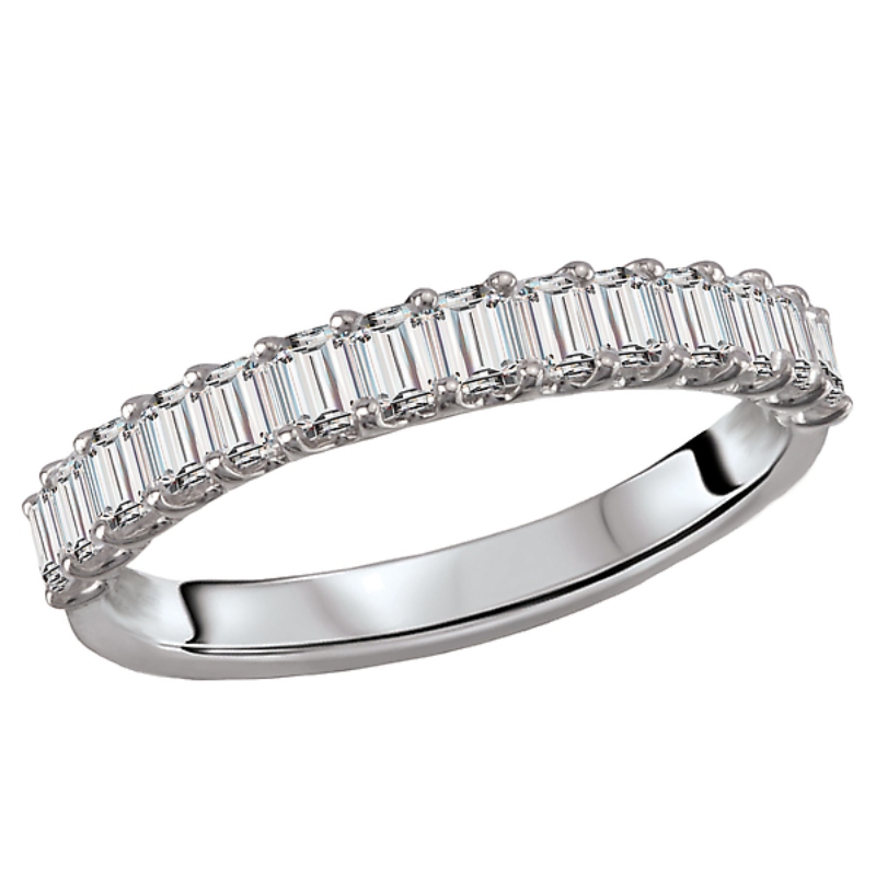 Tesoro Diamond Half Eternity Band