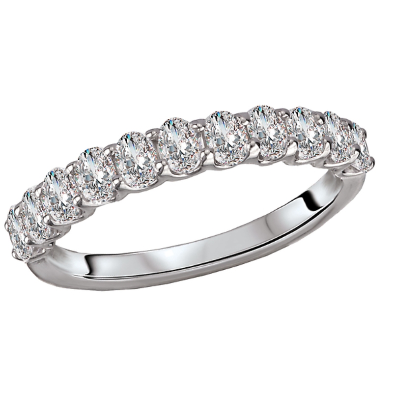 Diamond Half Eternity Band