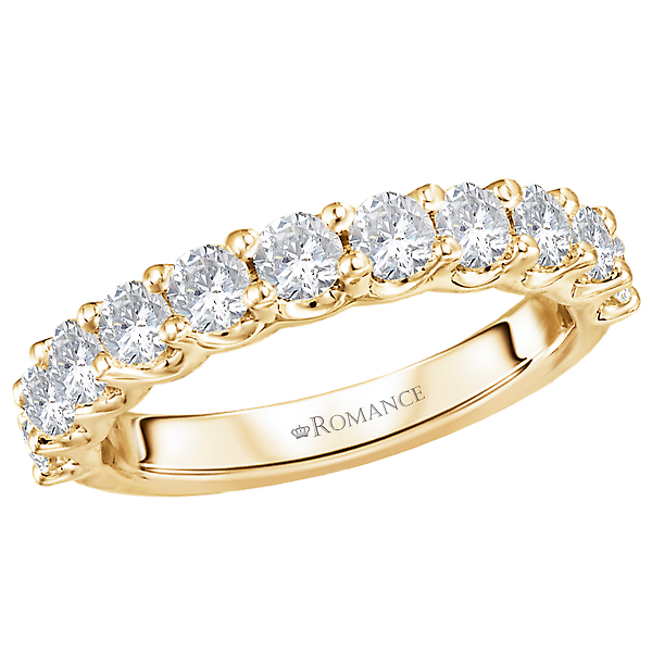 Matching Straight Front Wedding Band