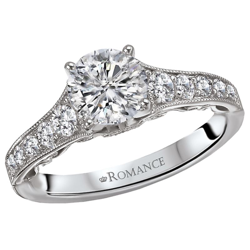 Classic Semi-Mount Diamond Ring