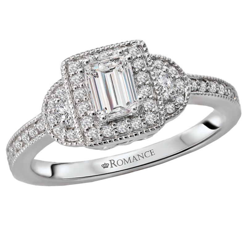 Halo Diamond Ring