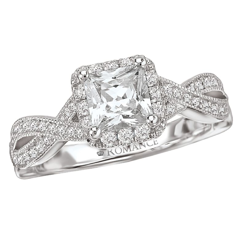 Halo Diamond Ring