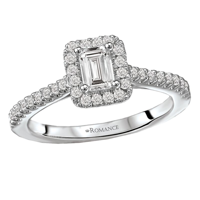 Halo Diamond Ring