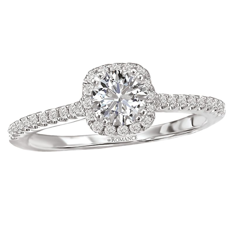Halo Diamond Ring
