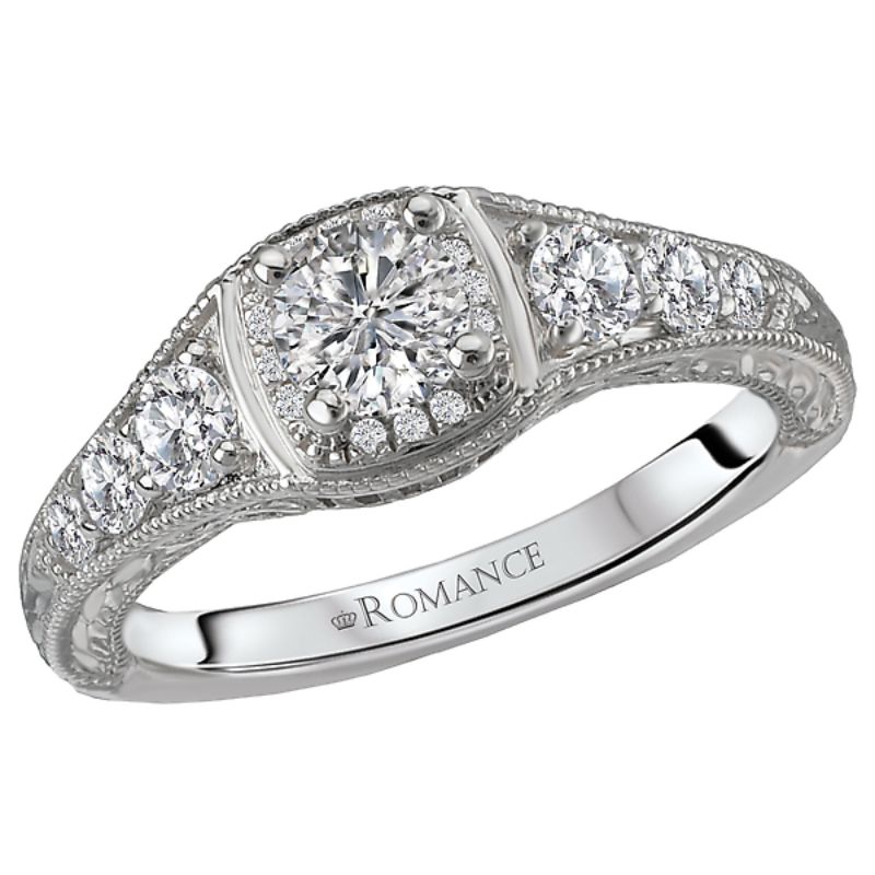 Classic Semi-Mount Diamond Ring
