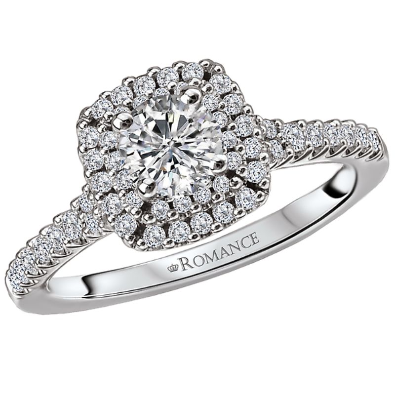 Halo Diamond Ring