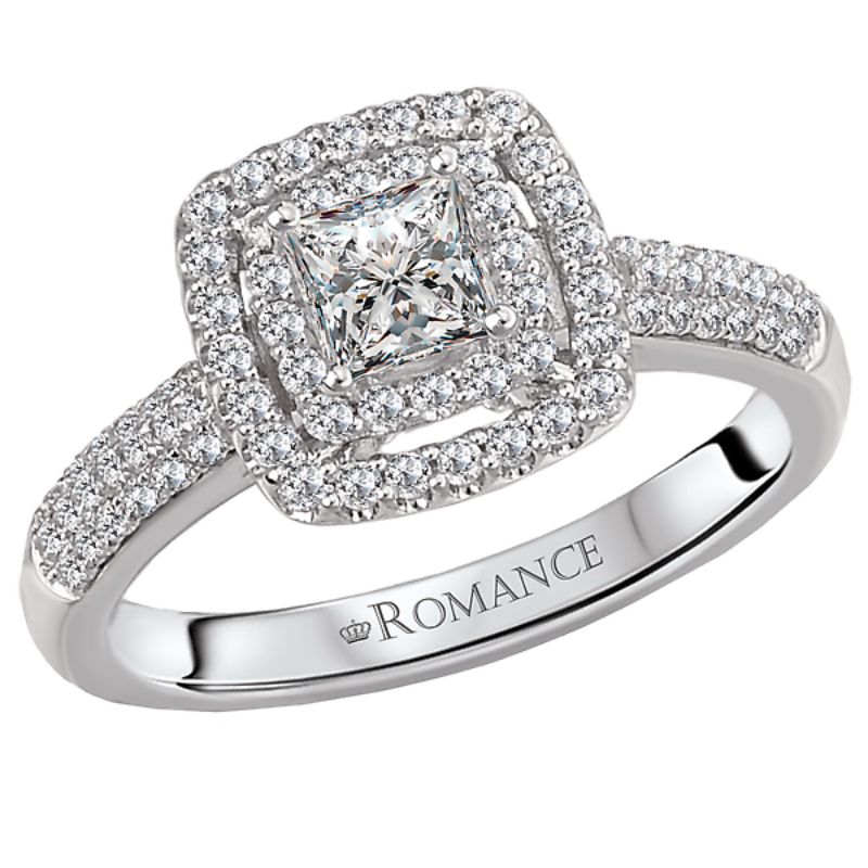 Halo Diamond Ring
