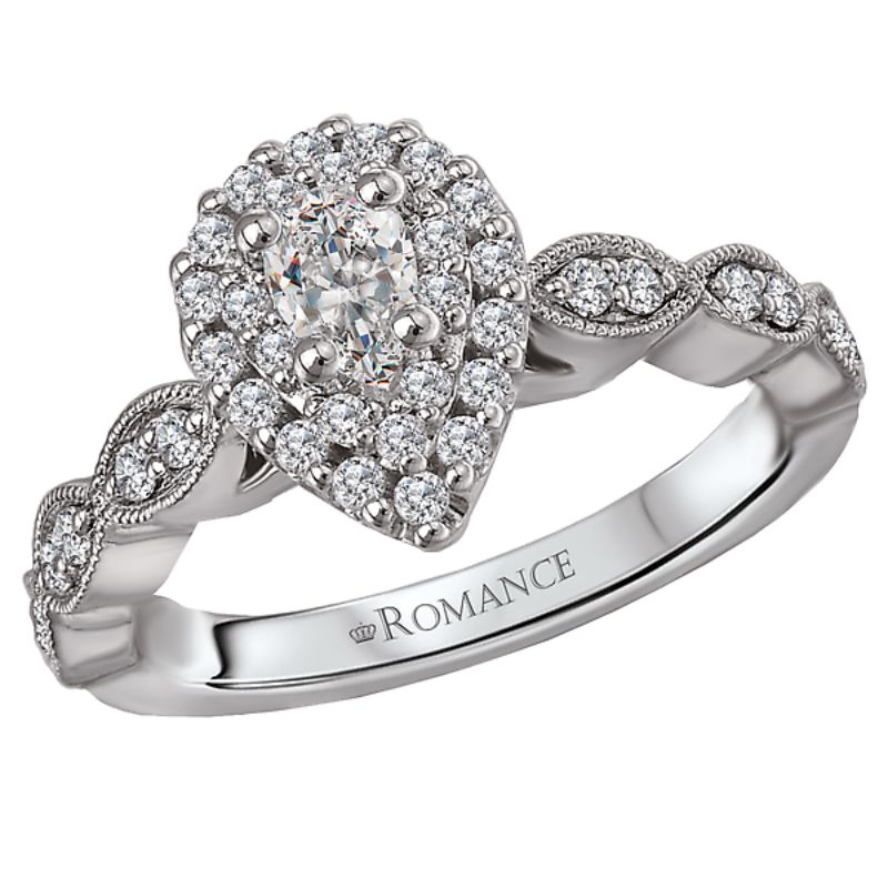 Halo Diamond Ring