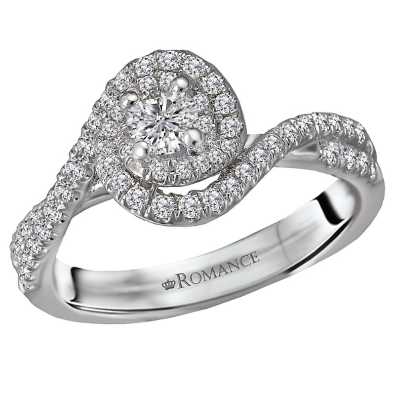 Halo Diamond Ring