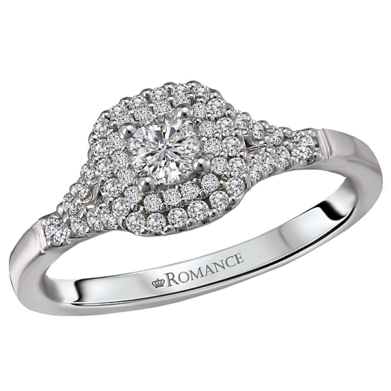 Halo Diamond Ring