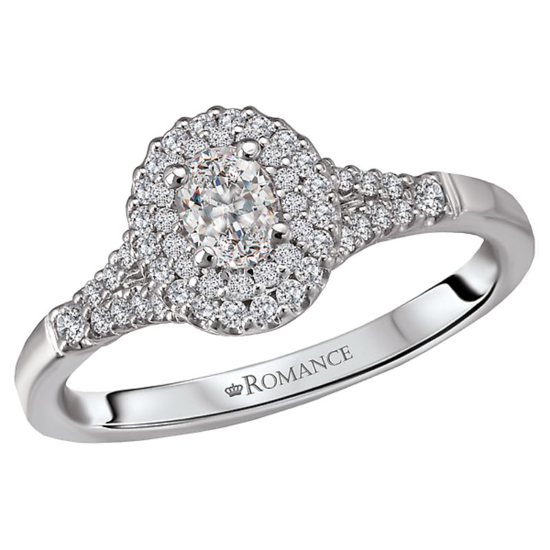 Halo Diamond Ring