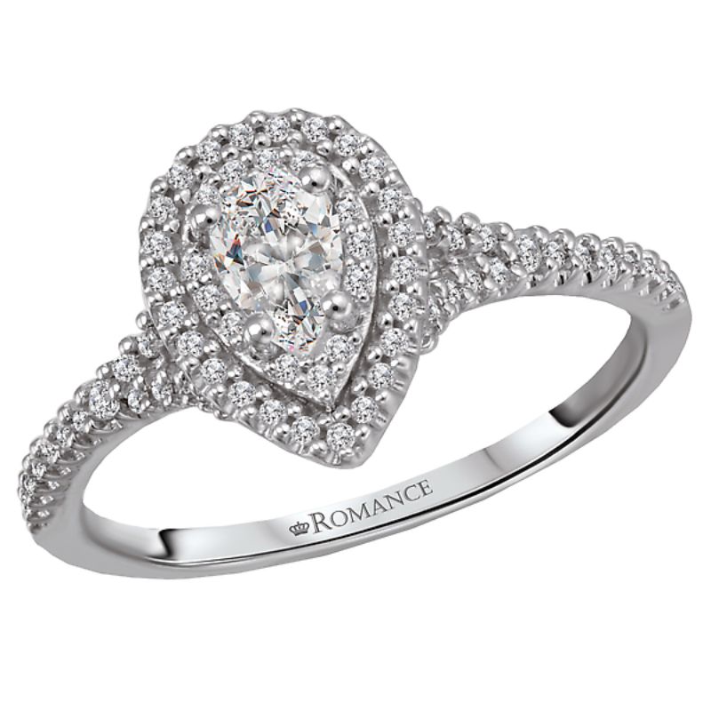 Halo Diamond Ring