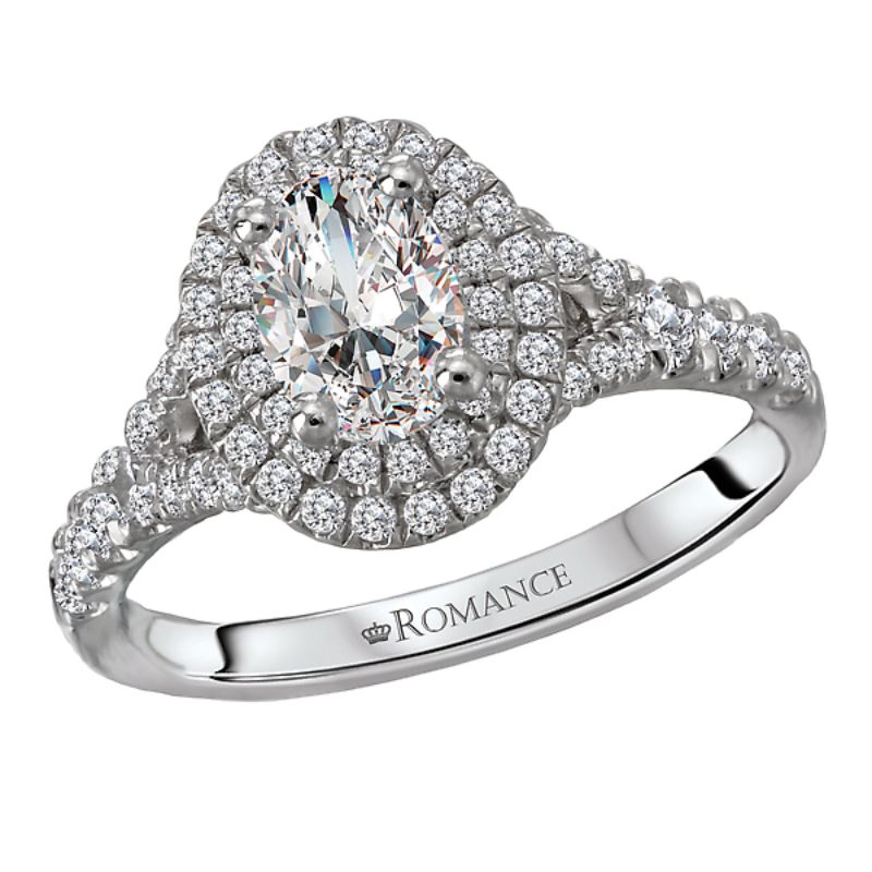 Halo Diamond Ring
