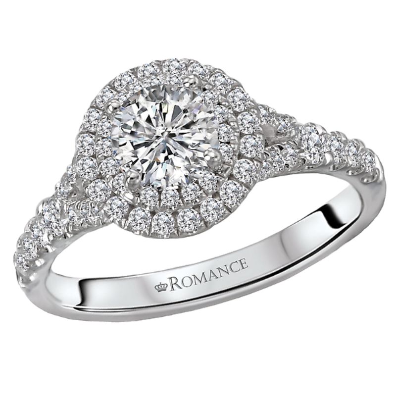 Halo Diamond Ring