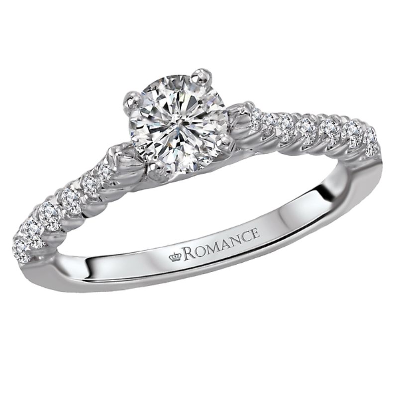 Classic Semi-Mount Diamond Ring