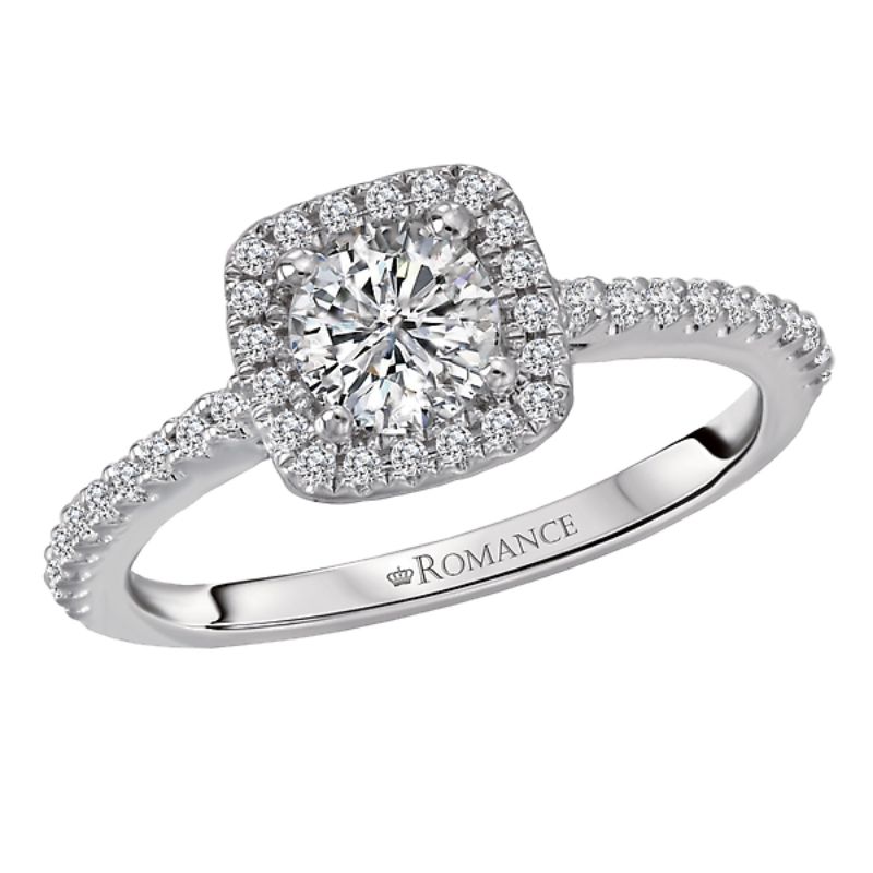 Halo Diamond Ring