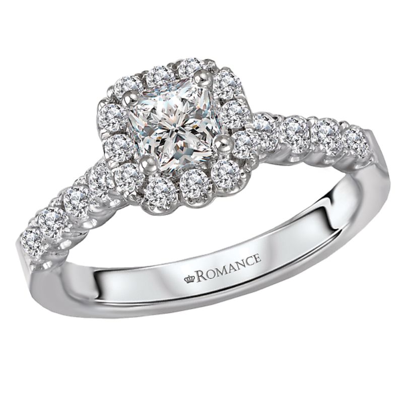 Halo Diamond Ring