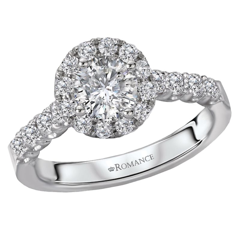 Halo Diamond Ring