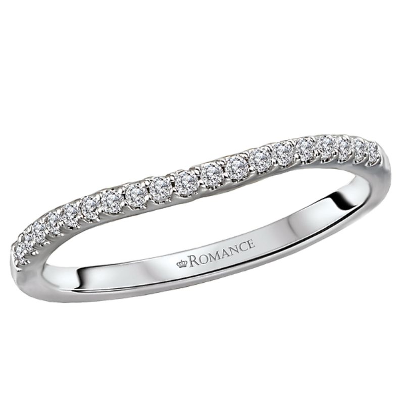 Curved Diamond Band