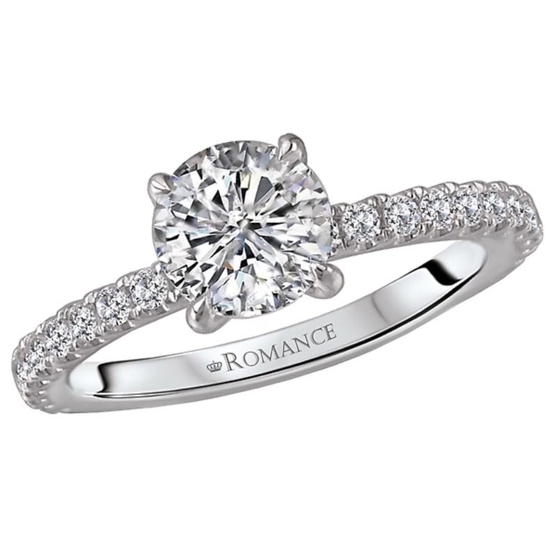 Lab Grown Diamond Classic Semi-Mount Diamond Ring