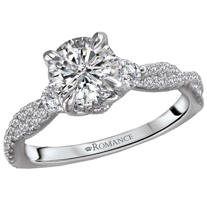 Classic Semi-Mount Diamond Ring