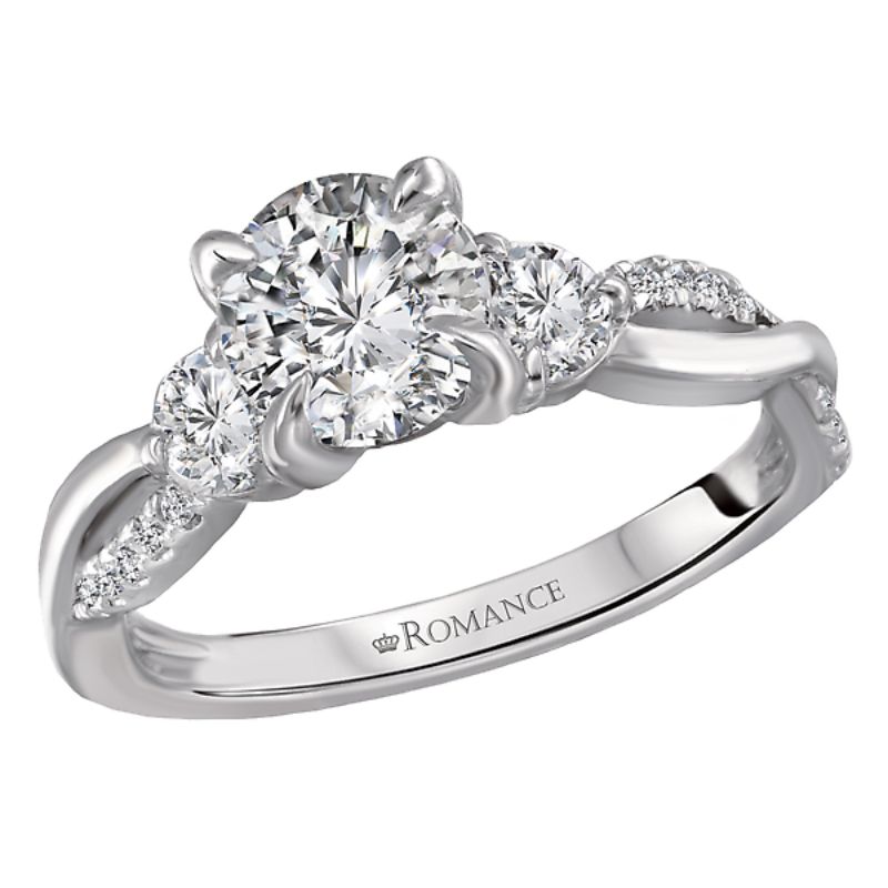 Classic Semi-Mount Diamond Ring