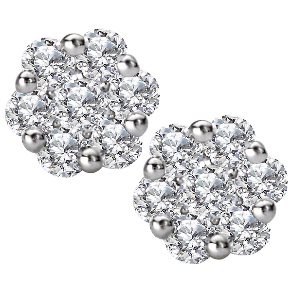 Ladies Fashion Diamond Earrings