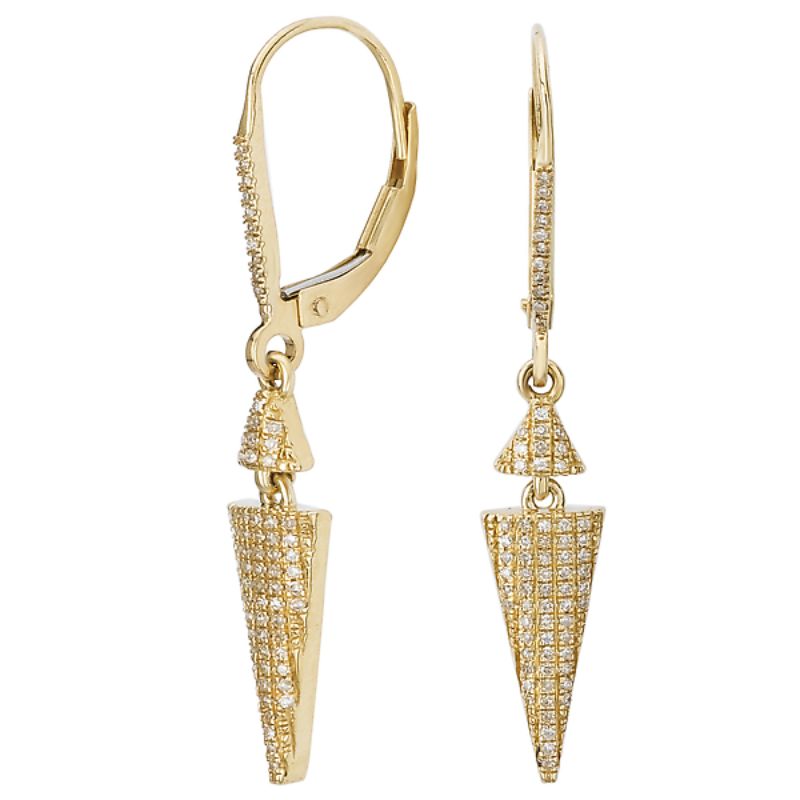 Dangle Diamond Earrings