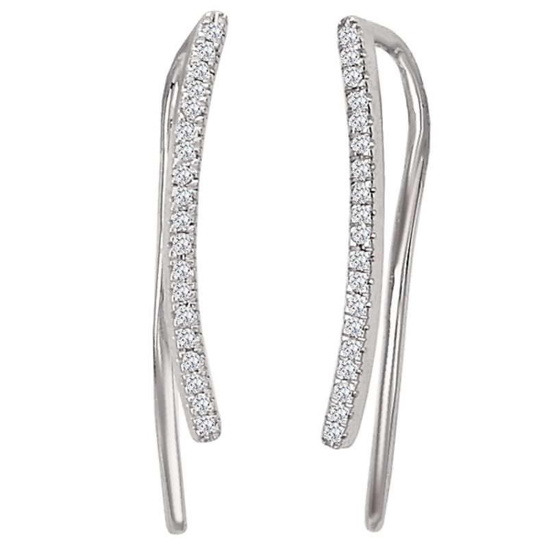 Dangle Diamond Earrings