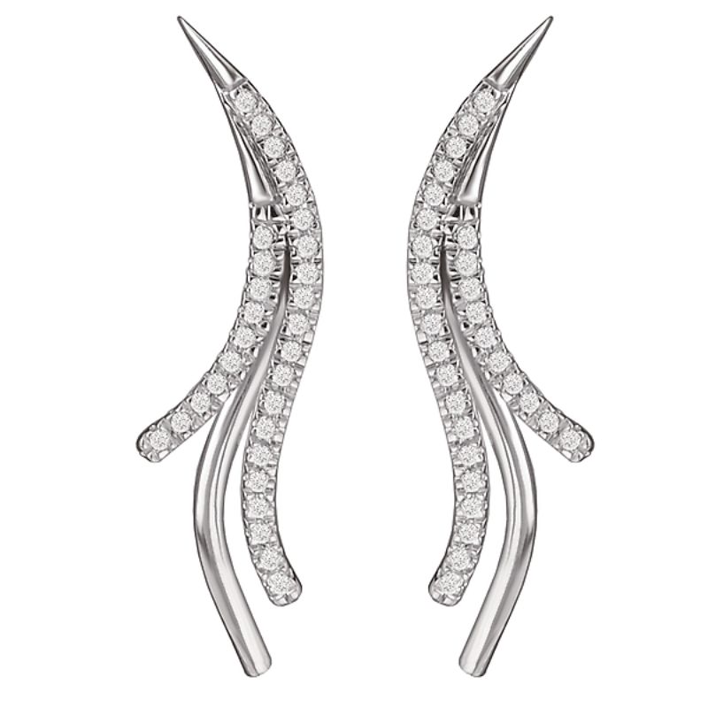 Dangle Diamond Earrings