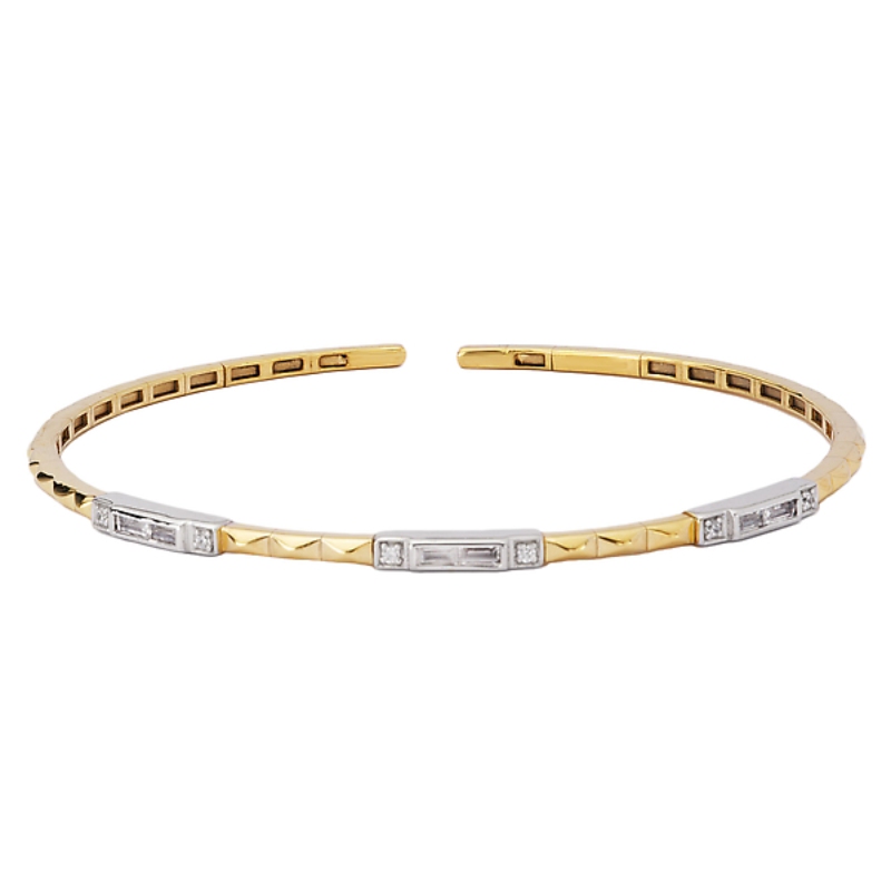 Diamond Cuff Fashion Bracelet