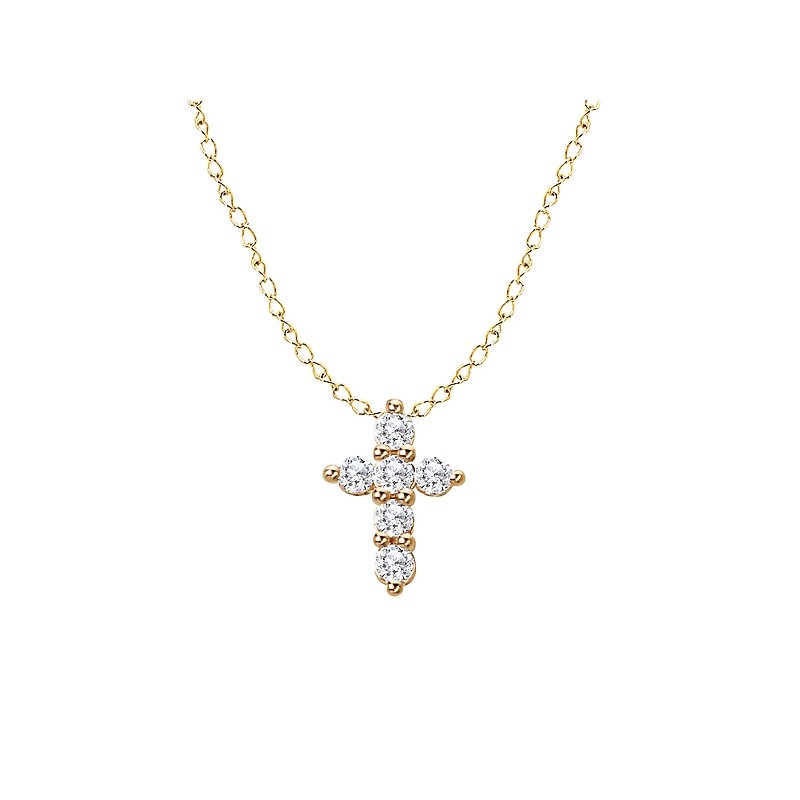 Diamond Cross Pendant