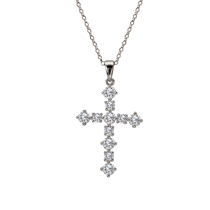 Diamond Cross Pendant