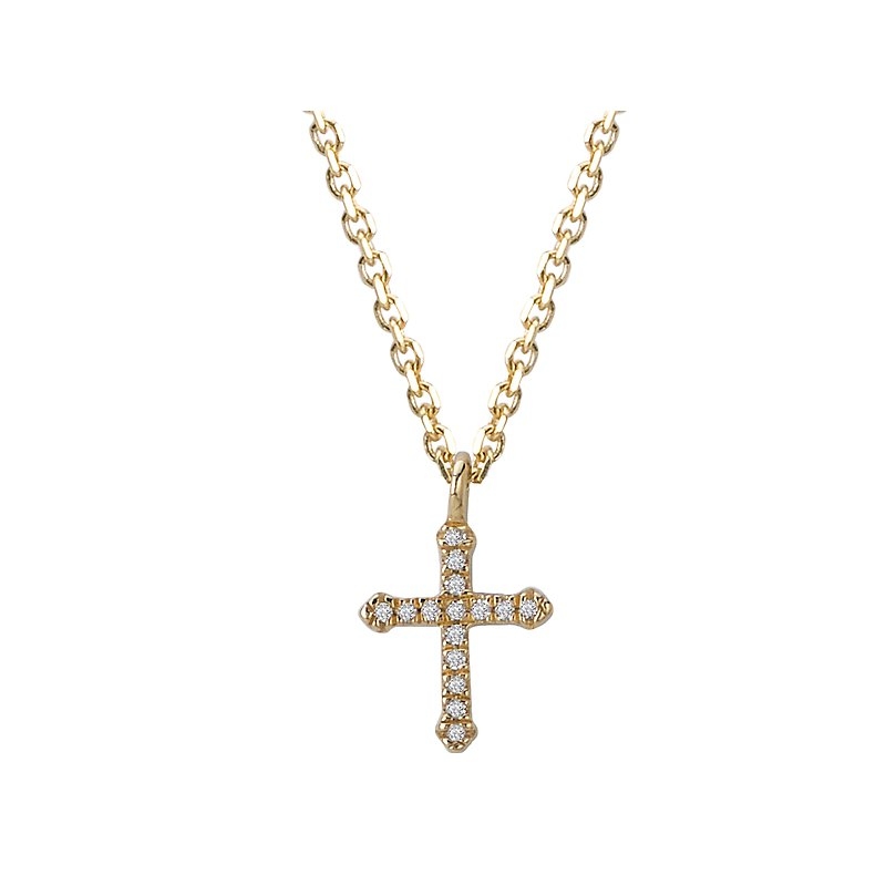 Diamond Cross Pendant