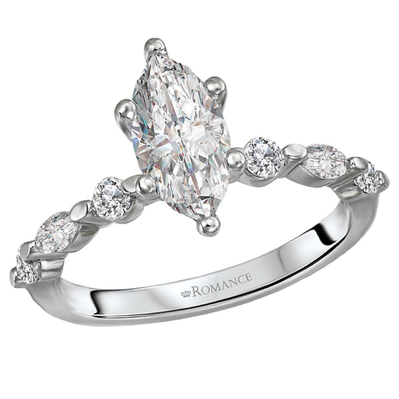 Classic Semi-Mount Diamond Ring