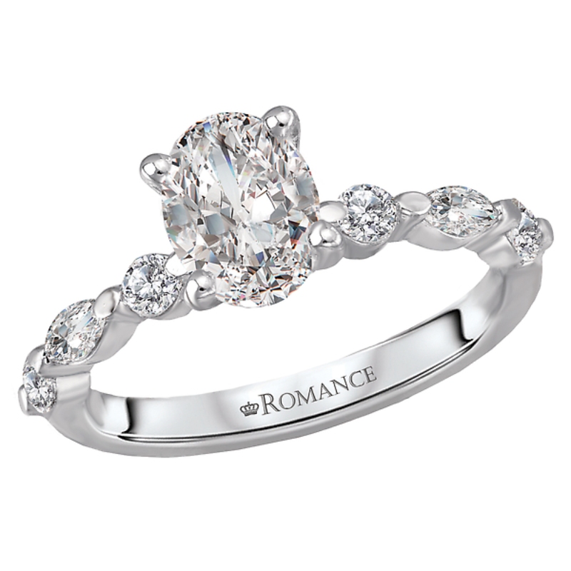 Lab Grown Diamond Classic Semi-Mount Diamond Ring