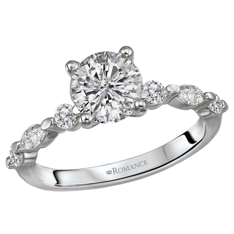 Classic Semi-Mount Diamond Ring